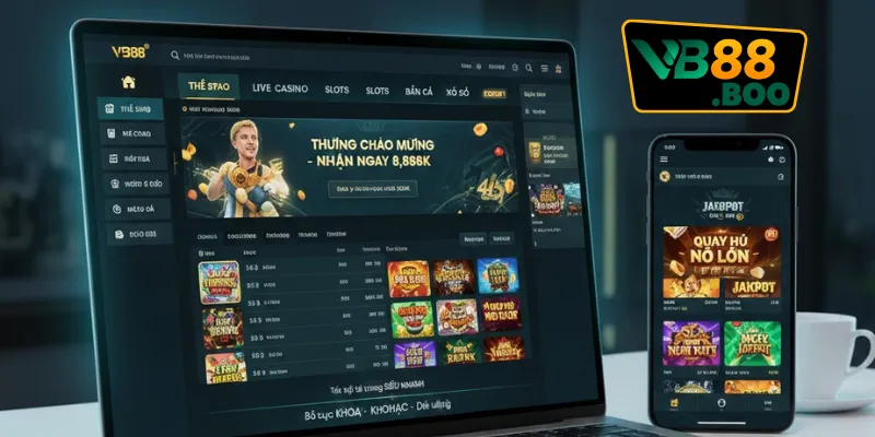 Giao diện VB88 mượt mà, tiện lợi. Trải nghiệm không gián đoạn.